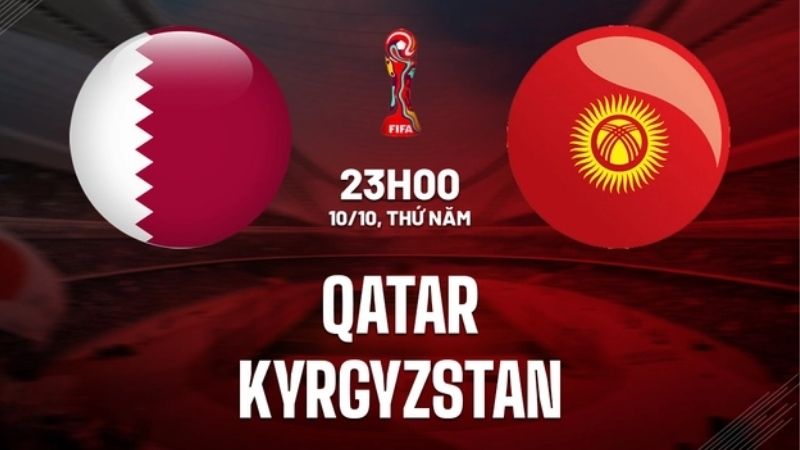 Nhận định Qatar vs Kyrgyzstan 23h00 ngày 10/10 (Vòng loại World Cup 2026)