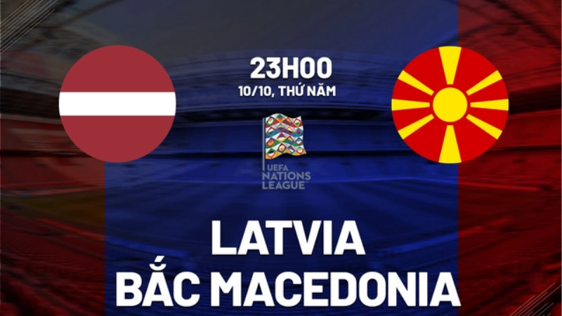 Nhận định Latvia vs Bắc Macedonia 23h00 ngày 10/10 (UEFA Nations League 2024/25)